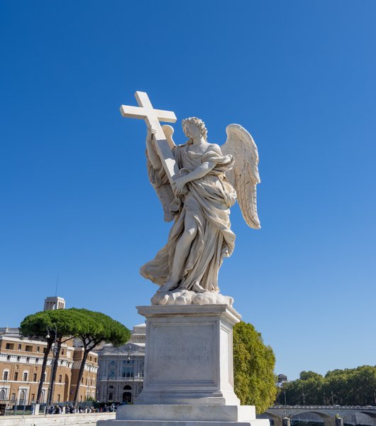 Bernini angel on Ponte Sant'Angelo