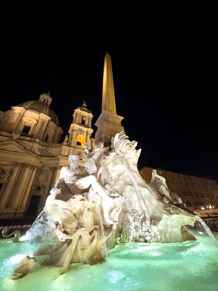 Fountain of the Four Rivers, Piazza Navona