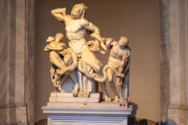 Laocoön group, Vatican Museums