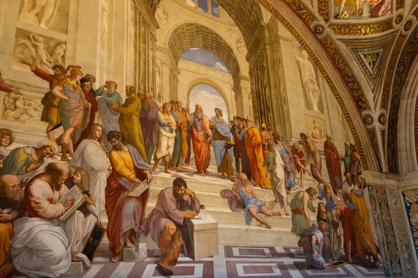 The School of Athens, Raphael Rooms