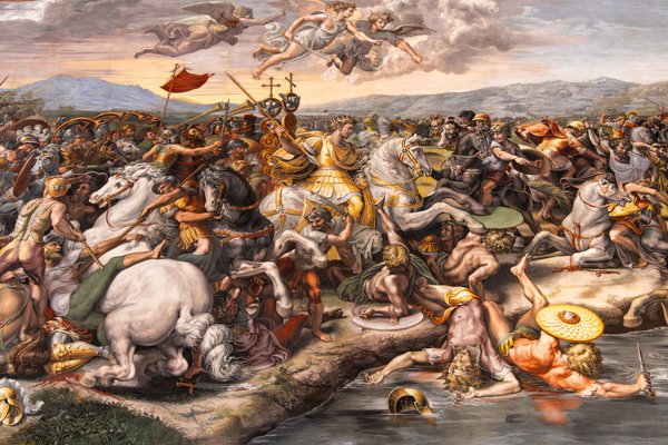 Constantine at the Milvian Bridge