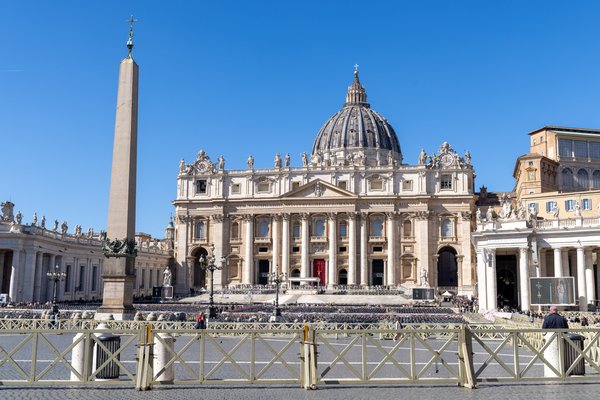 St. Peter's Basilica and obelisk