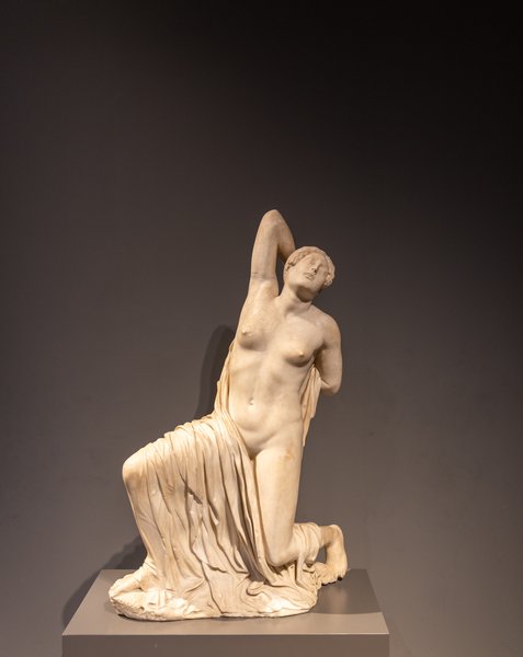 Kneeling marble nude, Vatican Museums