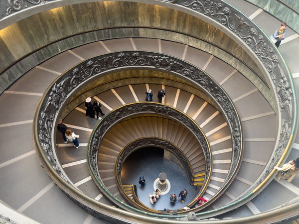 Bramante spiral staircase, Vatican Museums