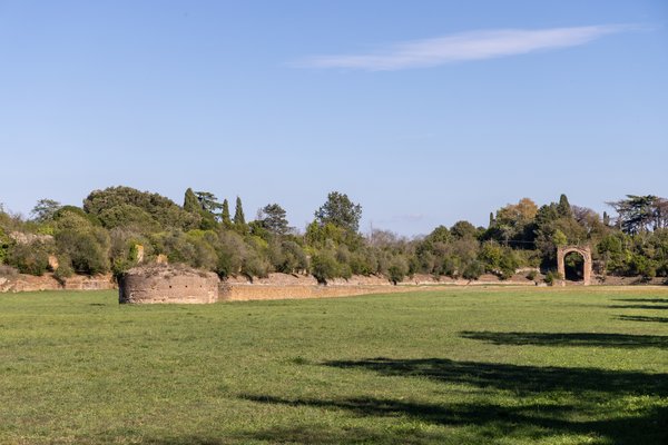 Circus of Maxentius ruins on the Via Appia